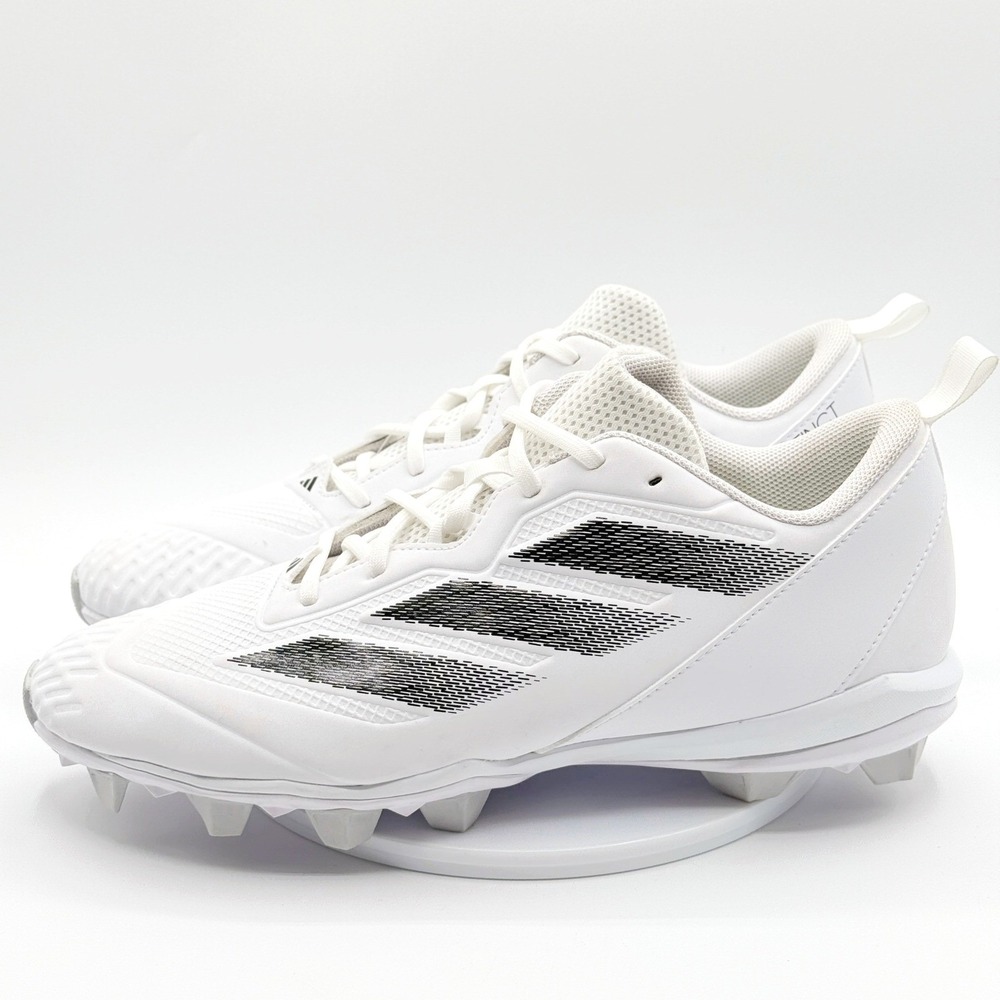 adidas Womens Softball Cleats Size 13 Adizero Instinct Molded White Gray IF3366‎
